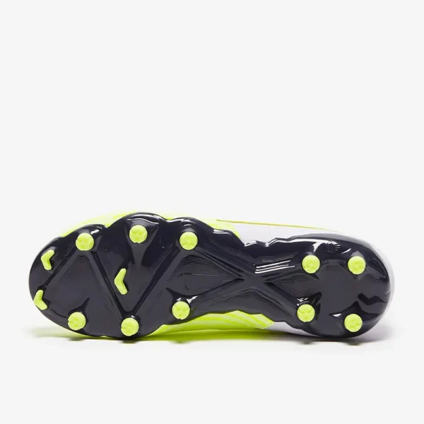Nike Børn Phantom GX Academy FG/MG - Barely Volt/Gridiron/Barely Grape Fodboldstøvler