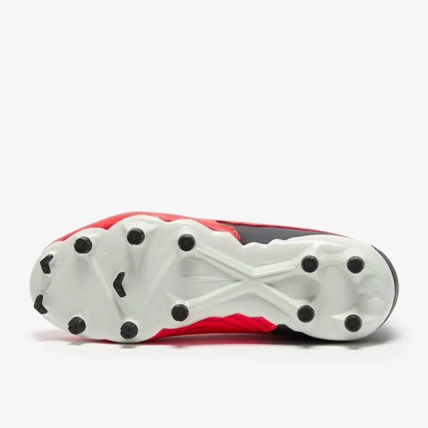 Nike Børn Phantom GX Academy MG - Bright Crimson/Sorte/Hvide Fodboldstøvler