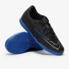 Nike Børn Phantom GX Club IC GS - Sorte/Chrome/Hyper Royal Fodboldstøvler