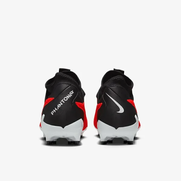 Nike Phantom GX Academy DF FG/MG - Bright Crimson/Sorte/Hvide Fodboldstøvler
