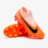 Nike Phantom GX Academy DF NU FG/MG - Guava Ice/Sorte/Total Orange Fodboldstøvler