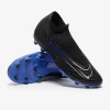 Nike Phantom GX Club DF FG/MG - Sorte/Chrome/Hyper Royal Fodboldstøvler