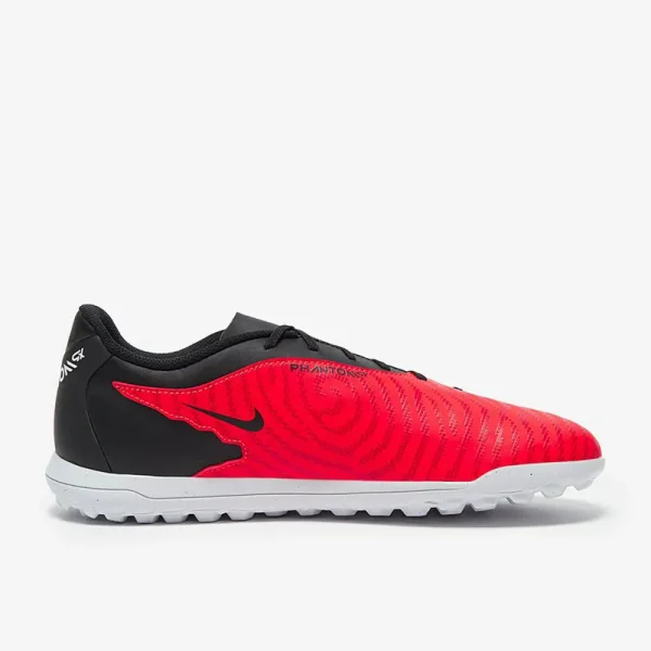 Nike Phantom GX Club TF - Bright Crimson/Sorte/Hvide Fodboldstøvler