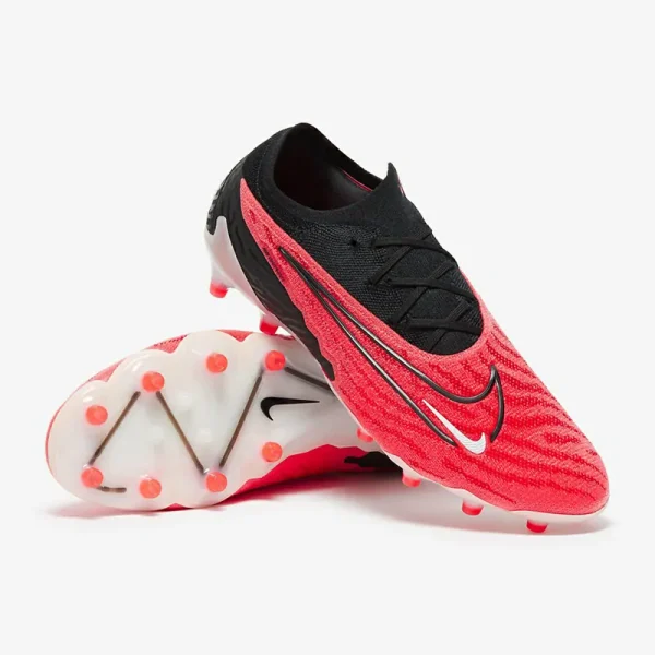 Nike Phantom GX Elite AG - Bright Crimson/Sorte/Hvide Fodboldstøvler