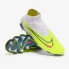 Nike Phantom GX Elite DF FG - Barely Volt/Gridiron/Barely Grape Fodboldstøvler