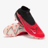 Nike Phantom GX Elite DF FG - Bright Crimson/Sorte/Hvide Fodboldstøvler