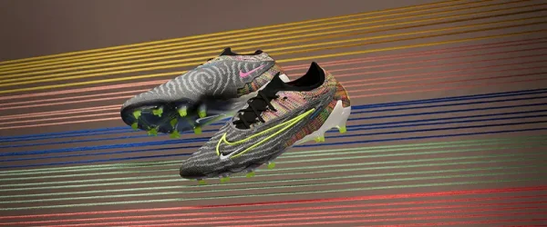 Nike Phantom GX Elite Link FG - Sorte/Volt/Hvide/Blå Glow Fodboldstøvler