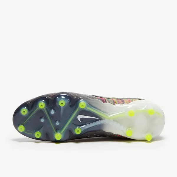 Nike Phantom GX Elite Link Pro AG - Sorte/Volt/Hvide/Blå Glow Fodboldstøvler