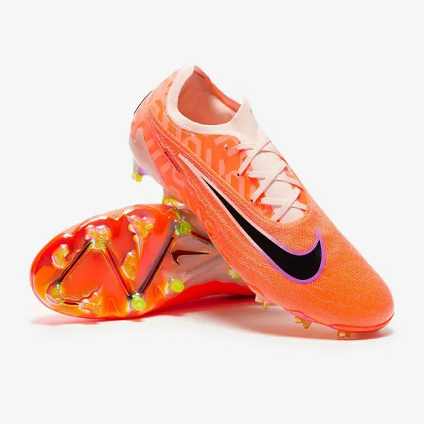 Nike Phantom GX Elite NU FG - Guava Ice/Sorte/Total Orange Fodboldstøvler