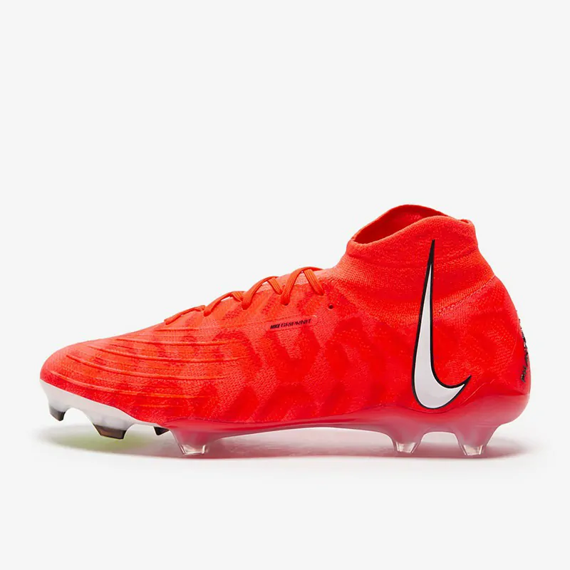 Nike Phantom Luna Elite FG - Bright Crimson/Hvide Fodboldstøvler