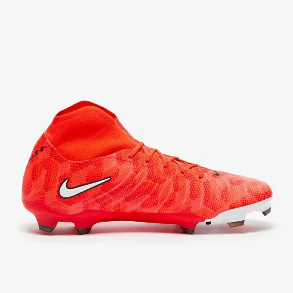 Nike Phantom Luna FG - Bright Crimson/Hvide Fodboldstøvler