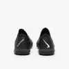 Nike React Phantom GX Pro TF - Sorte/Summit Hvide/Dk Smoke Grå Fodboldstøvler
