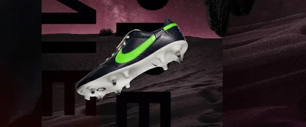 Nike The Premier III Pro-SG Anti-Clog - Obsidian/Rage Grønne/Sail Fodboldstøvler