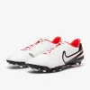 Nike Tiempo Legend X Club MG - Hvide/Sorte/Bright Crimson Fodboldstøvler