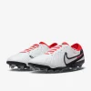 Nike Tiempo Legend X Elite FG - Hvide/Sorte/Bright Crimson Fodboldstøvler