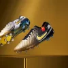 Nike Tiempo Legend X Elite Future Heritage FG - Mtlc Guld Silk/Mtlc Guld Coin/Sorte Fodboldstøvler