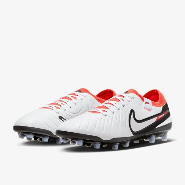 Nike Tiempo Legend X Pro AG - Hvide/Sorte/Bright Crimson Fodboldstøvler