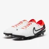 Nike Tiempo Legend X Pro FG - Hvide/Sorte/Bright Crimson Fodboldstøvler