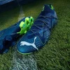 Puma Future Ultimate FG/AG - Persian Blå/Pro Grønne Fodboldstøvler