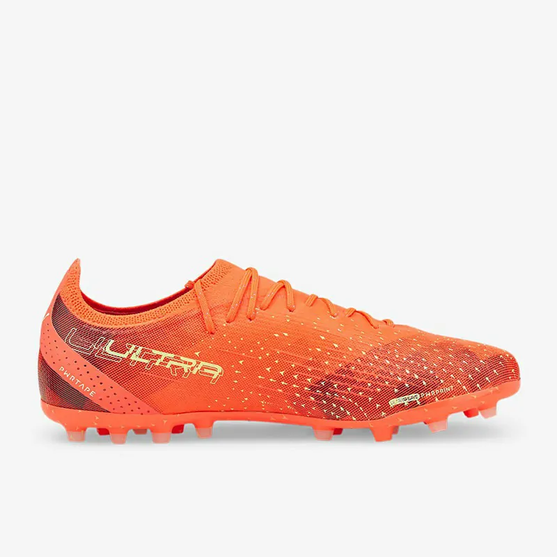 Puma Ultra Ultimate MG - Fiery Coral/Fizzy Light/Puma Sorte Fodboldstøvler