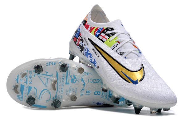 Nike Phantom GX Elite SG Fodboldstøvler - Hvidt guld