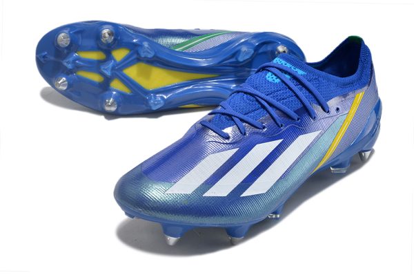 Adidas X Crazyfast1 SG Fodboldstøvler-Blå 3