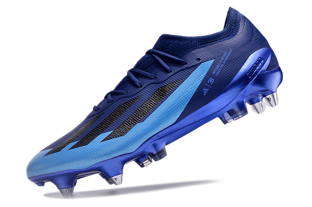 Adidas X Crazyfast1 SG Fodboldstøvler - Blå 4