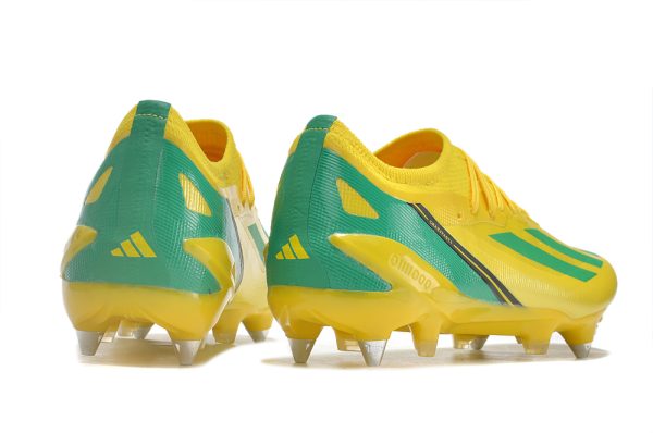 Adidas X Crazyfast1 SG Fodboldstøvler - Gul grøn