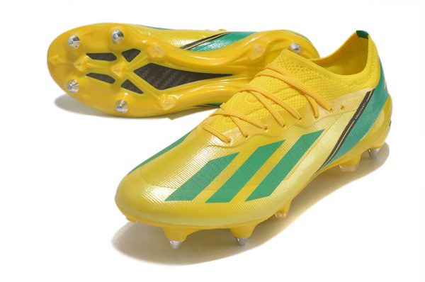 Adidas X Crazyfast1 SG Fodboldstøvler - Gul grøn