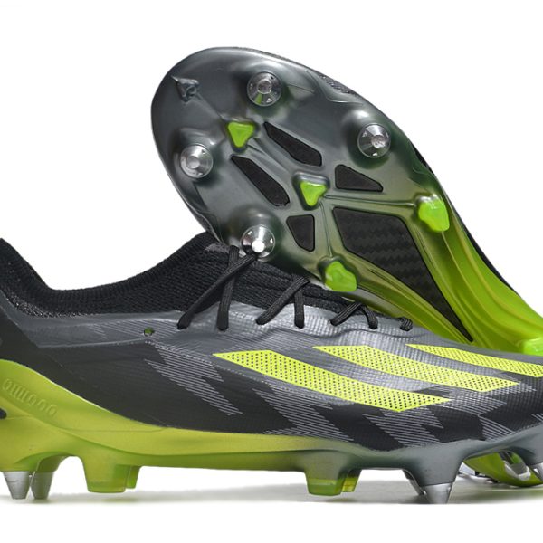 Adidas X Crazyfast1 SG Fodboldstøvler - Sort Grøn