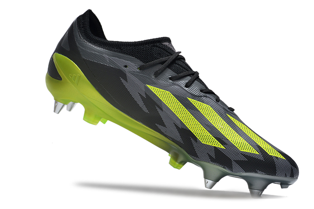 Adidas X Crazyfast1 SG Fodboldstøvler - Sort Grøn
