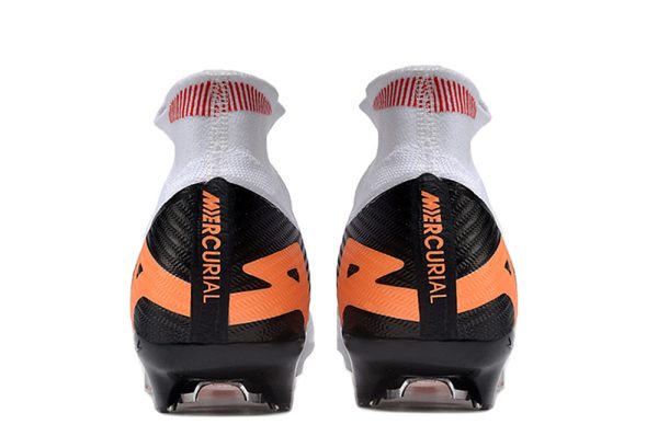 Nike Air Zoom Mercurial Superfly IX Elite FG Fodboldstøvler - Hvid Orange