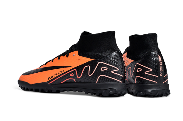 Nike Air Zoom Mercurial Vapor XV Elite TF Fodboldstøvler - Orange Sort