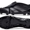 ADIDAS PREDATOR ACCURACY+ FG Fold over tungen Fodboldstøvler - Sort Sølv