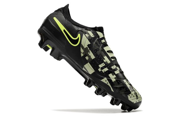 NikeTiempo Legend 10 Elite FG Fodboldstøvler - Sort grøn